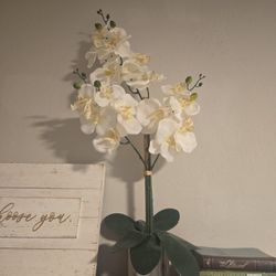 30 Inch Fake Orchid Plant