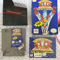 Captain Planet NES - CIB Complete Nintendo Game 