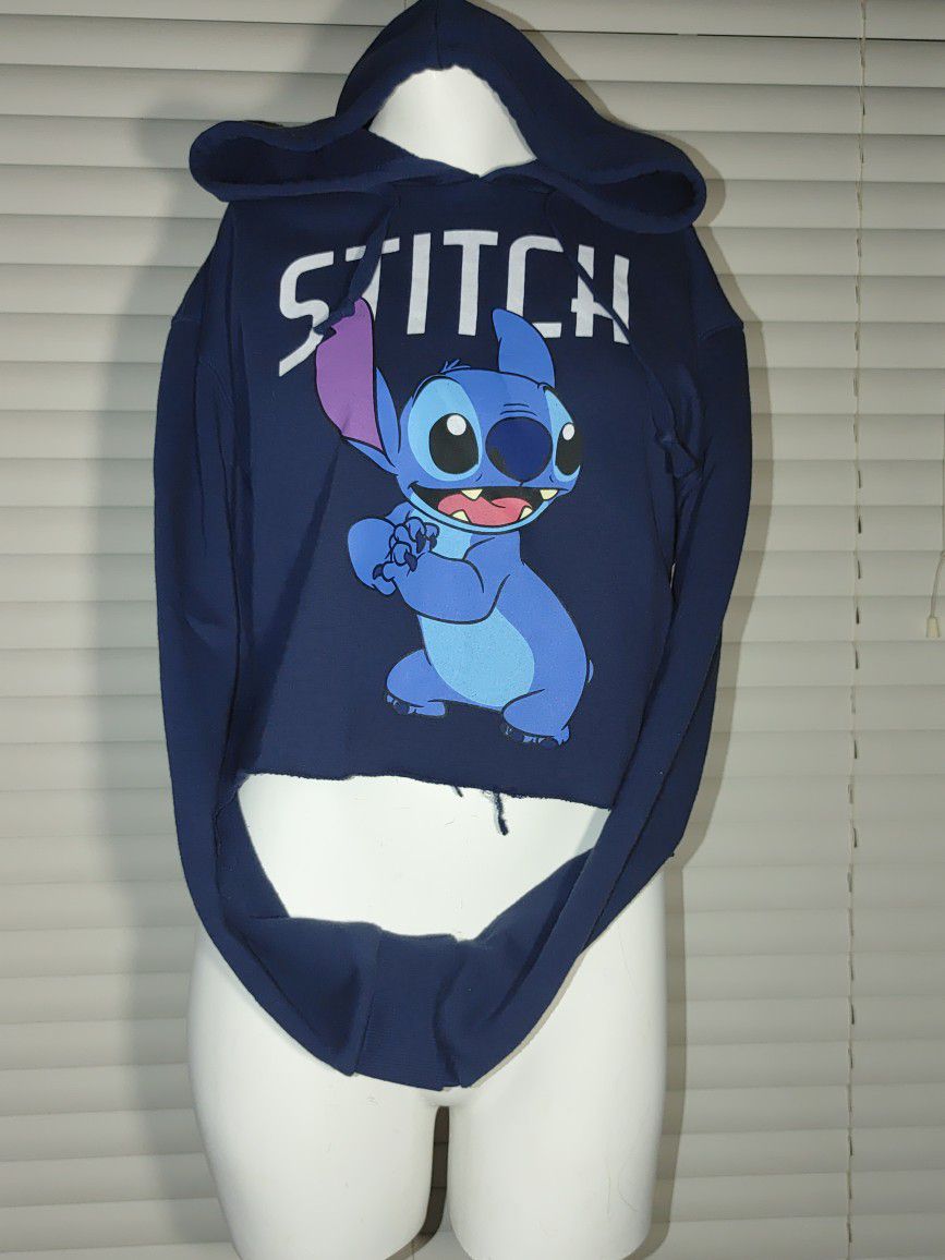 NWOT Stitch Crop Top Sweater XS