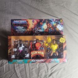 MOTU He-Man Sun-Man And The Rulers Of The Sun Action Figure 