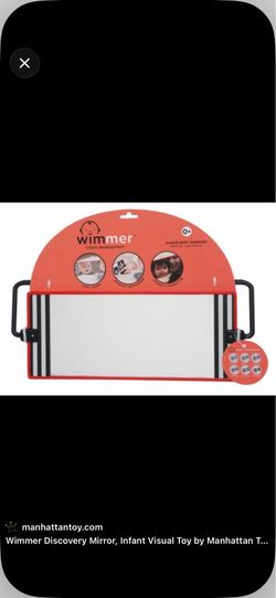 Wimmer-Ferguson Discovery Mirror – Baby Tummy Time Activity Mirror – New