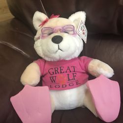 Great Wolf stuffed animal