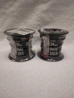 14AWG, 100FT,  White or Red $20ea.
