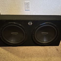 Kenwood Excelon 12 Inch Subs 