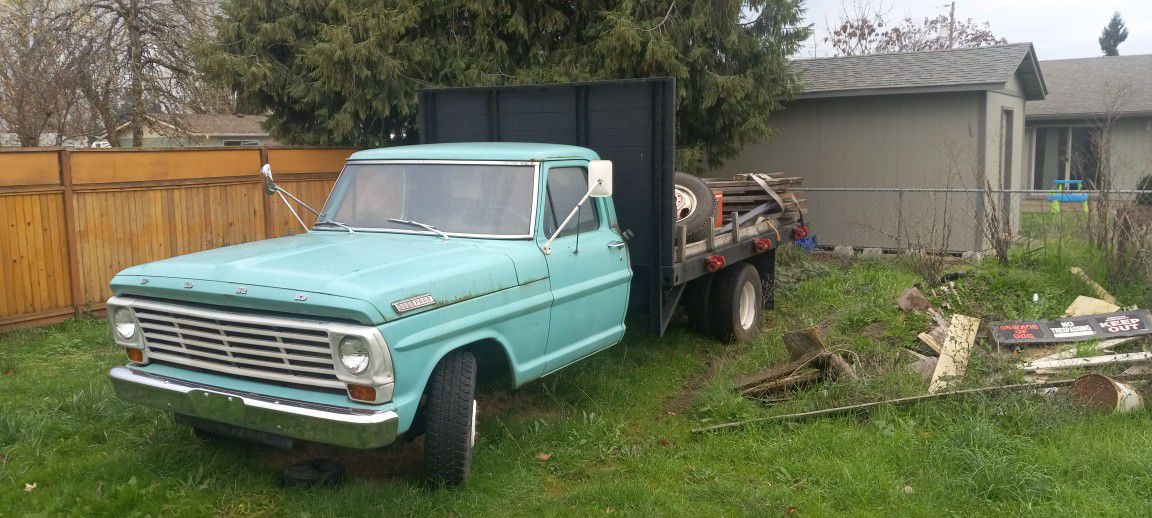 1967  F350 Ford one Ton Flatbed