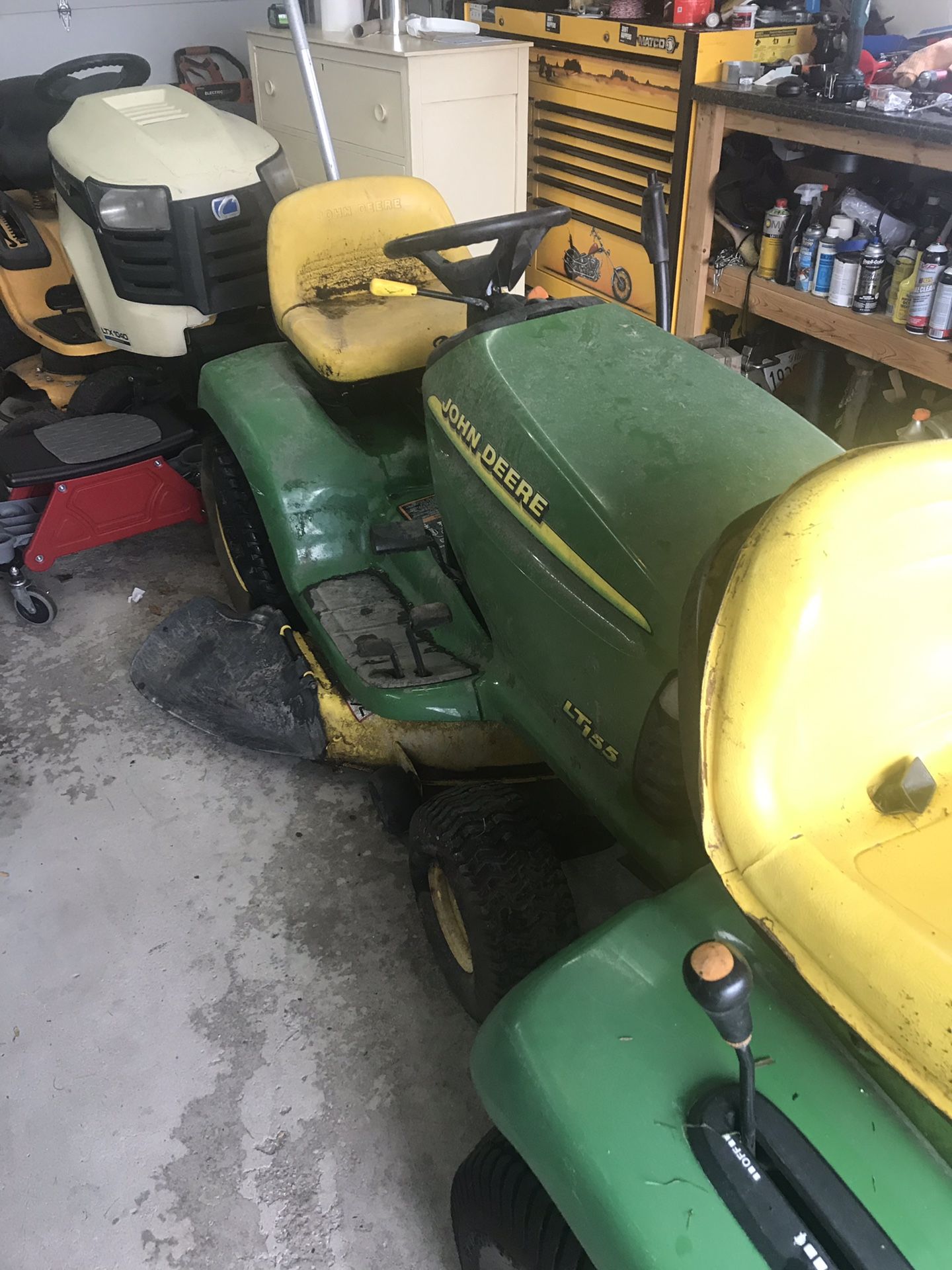 Two John Deere tractors $200 firm
