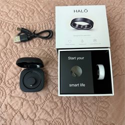 NEW HALO Smart Ring (Didn’t Fit) – With Box & Charger