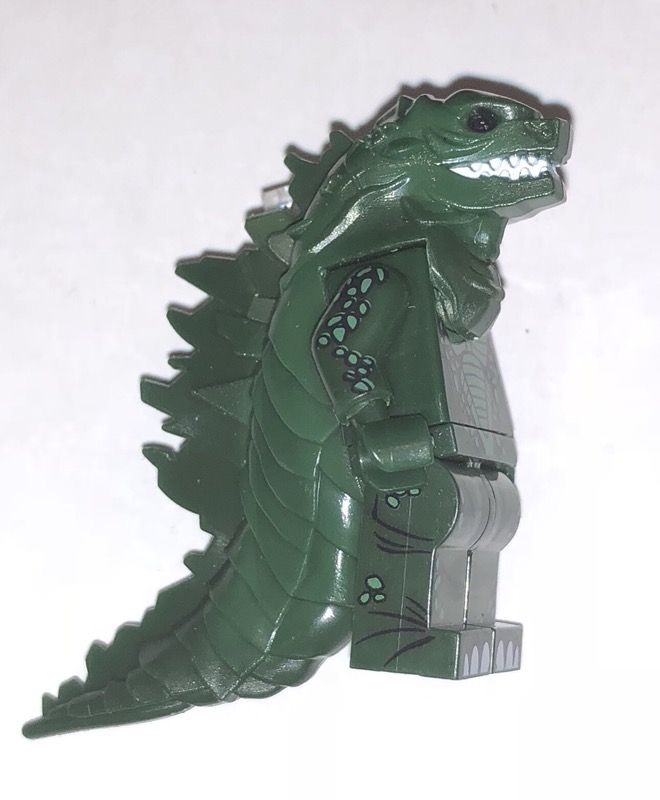 Godzilla LEGO compatible mini figure monster collectible