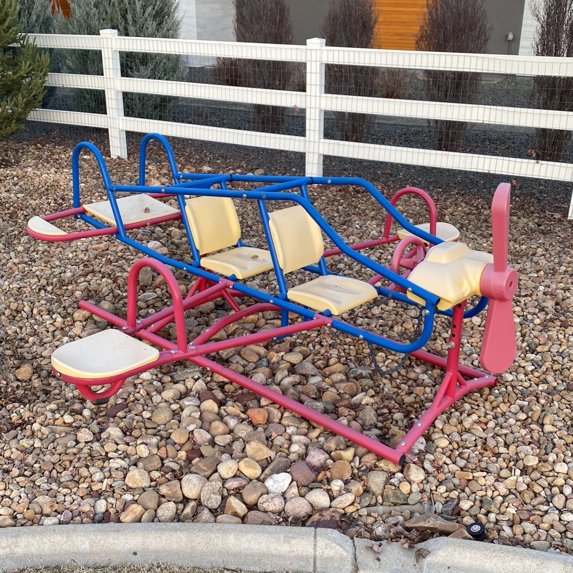7 Seat Airplane Seesaw