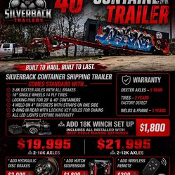 CONTAINER HAULER , Mover , Trailer