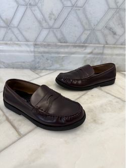 Size 4 Youth Boys Sperry Slip-On Dress Shoes