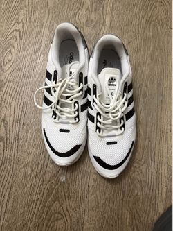 Adidas ZX 1k boost white and black Size 12