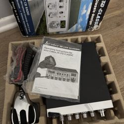 Cobra 29 LTD Classic CB Radio CB 40 Channel w/ Mic, Cables, Manual