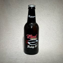 Budweiser Bud Football Collectible Bottle