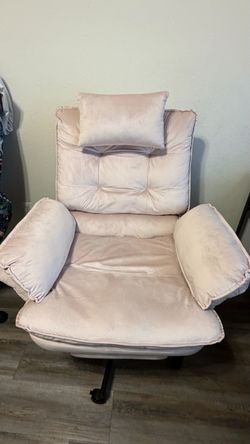 Criss Cross Office Chair (pink)