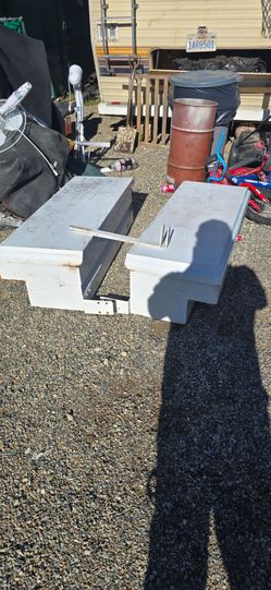 Weather guard side boxes w/keys 500 both