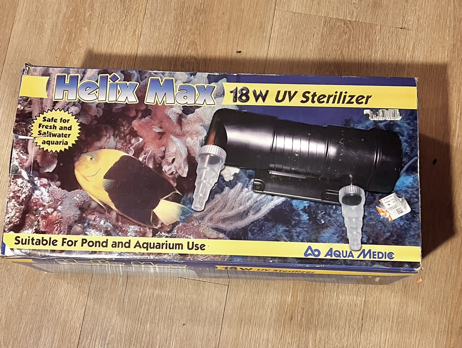 Helix Max 18 Watt UV Sterilizer And Enomol 30 Foot Water Changer