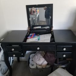 Vanity  and Entrance Table With Mirror 