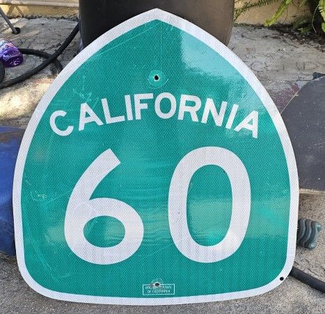 Retired Vintage Freeway Signs