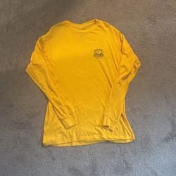 Long Sleeve Yellow Sweater 