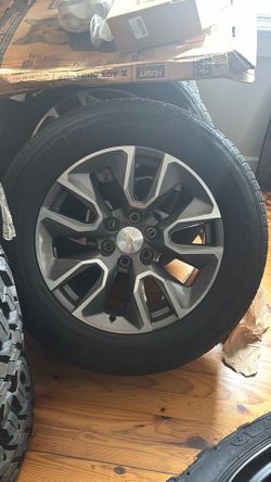 20” Chevrolet wheels and tires