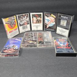 Judas Priest Cassette Tape Lot of 9