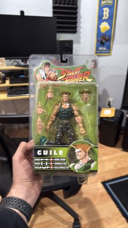 Street Fighter Guile Round 3 SOTA action figure