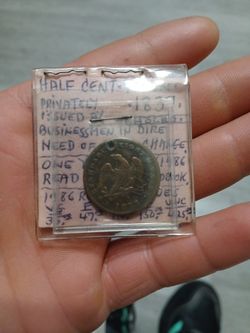 Half Cent Token 1837