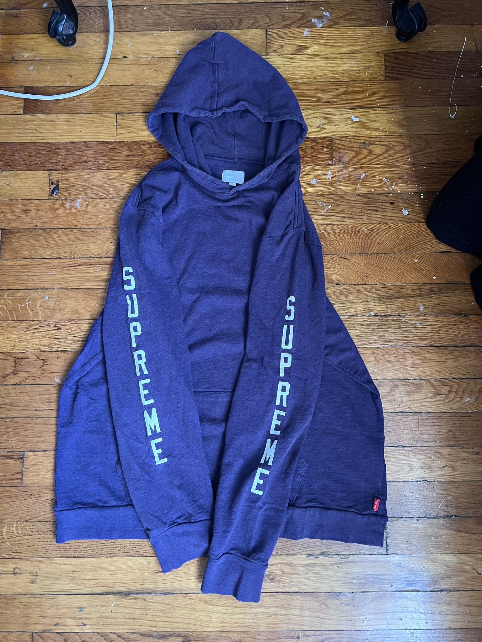 Supreme purple light hoodie [NEGOTIABLE]