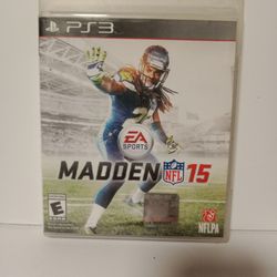 PS3 Madden NFL 15