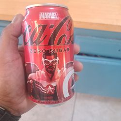 Coke Marvel Captain America. 
