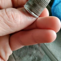 Sterling Silver Thimble 