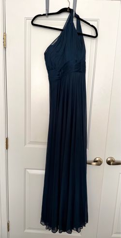 Azazie Charlize Bridesmaid Dress | Dark Navy | Size A2