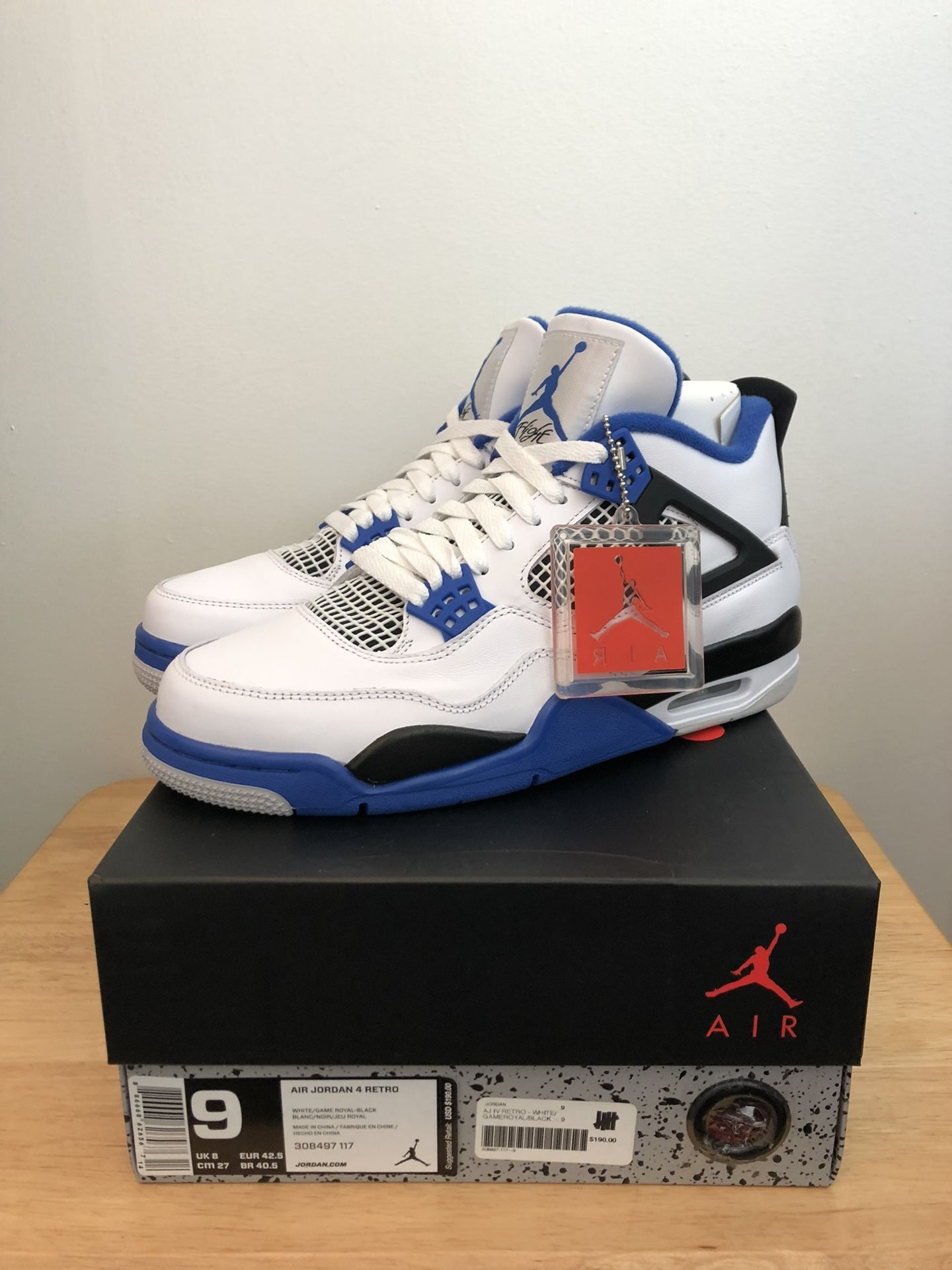 DS Jordan 4 Motorsport size 9