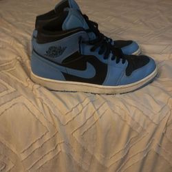 Jordan 1 Black And Sky Blue