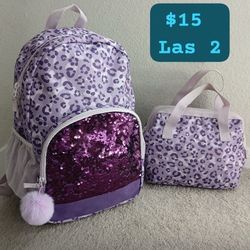 Lunch Bag And Backpack ,pickup Near 45s And Almeda Genoa Rd Houston TX 77075