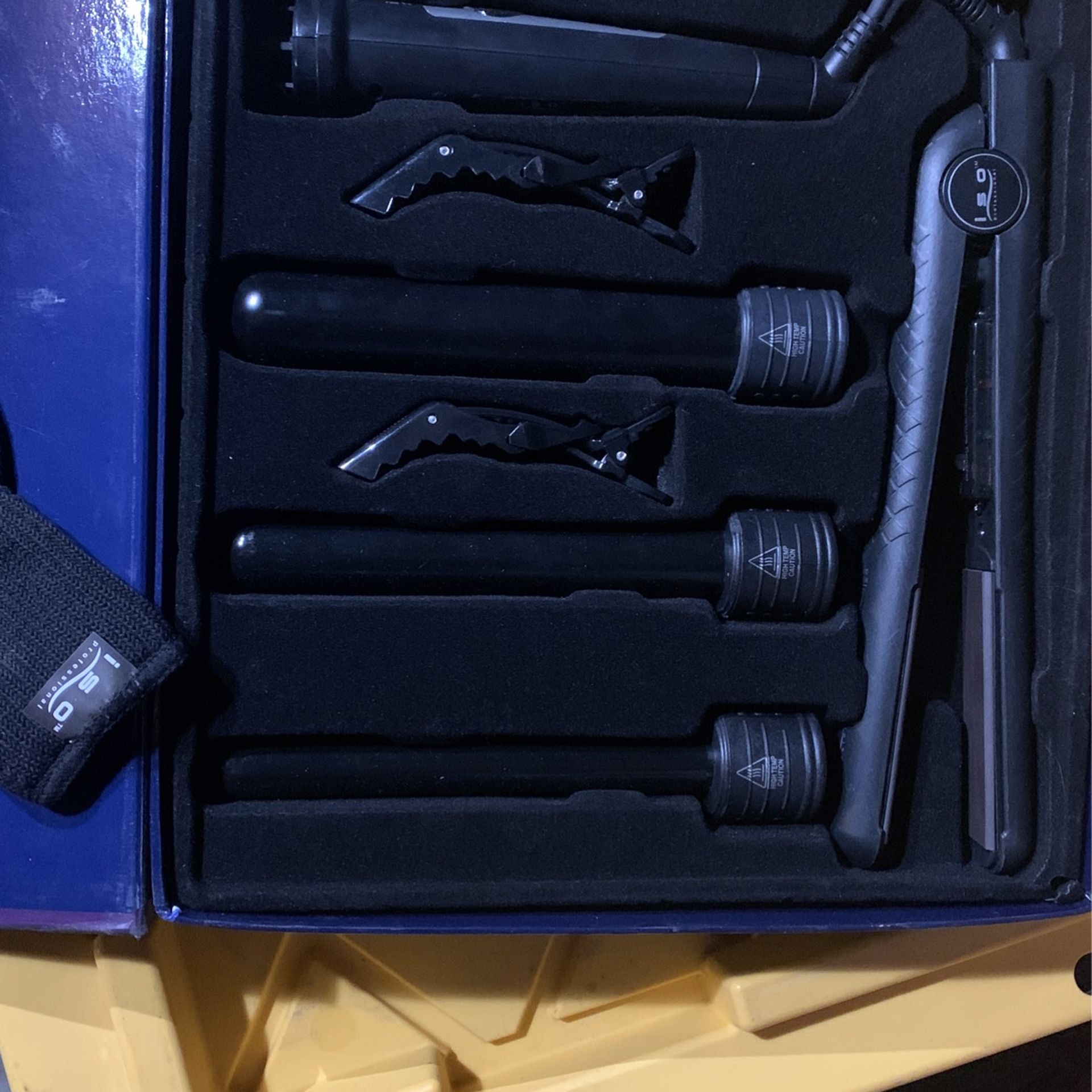 ISO 3 in 1 hair curling wand and straightener Hair care