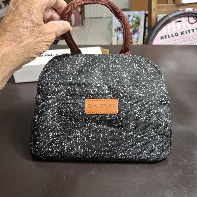 "NEW " Baloray Insulated Lunch Bag Tote Bag For Work, Picnic Or Travel