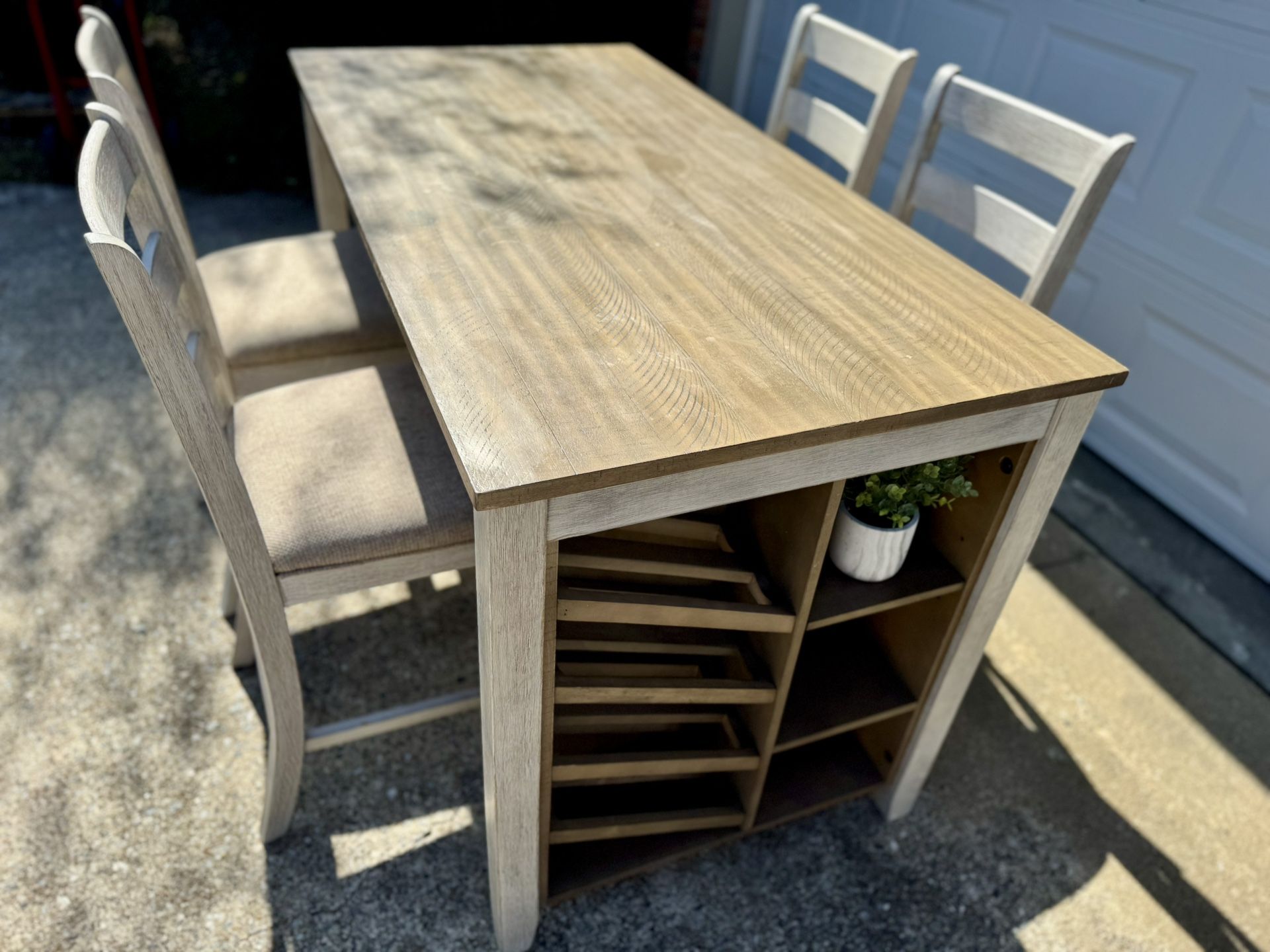 Table And 4 Chairs