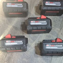 Milwaukee Batteries 12v 6.0 High Output 