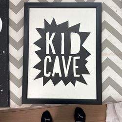 Kid Cave Sign
