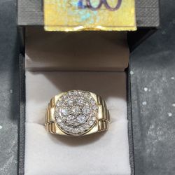 14K Men’s Yellow Gold Ring