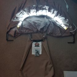 Miter Saw Dust Collection Hood with Light