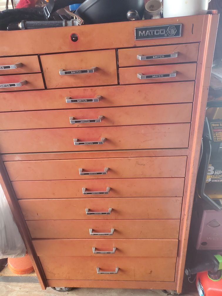 Vintage 1970s Matco Toolbox