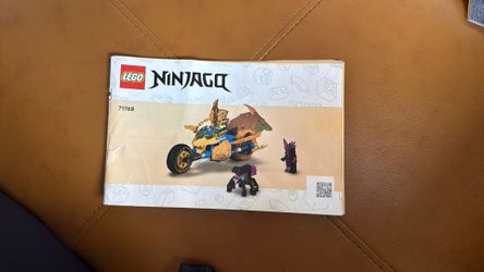 Lego Ninjago Jays Golden Dragon Motorbike 71768