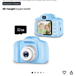 Seckton Upgrade Kids Selfie Camera, Christmas Birthday Gifts for Kids Age 3-9