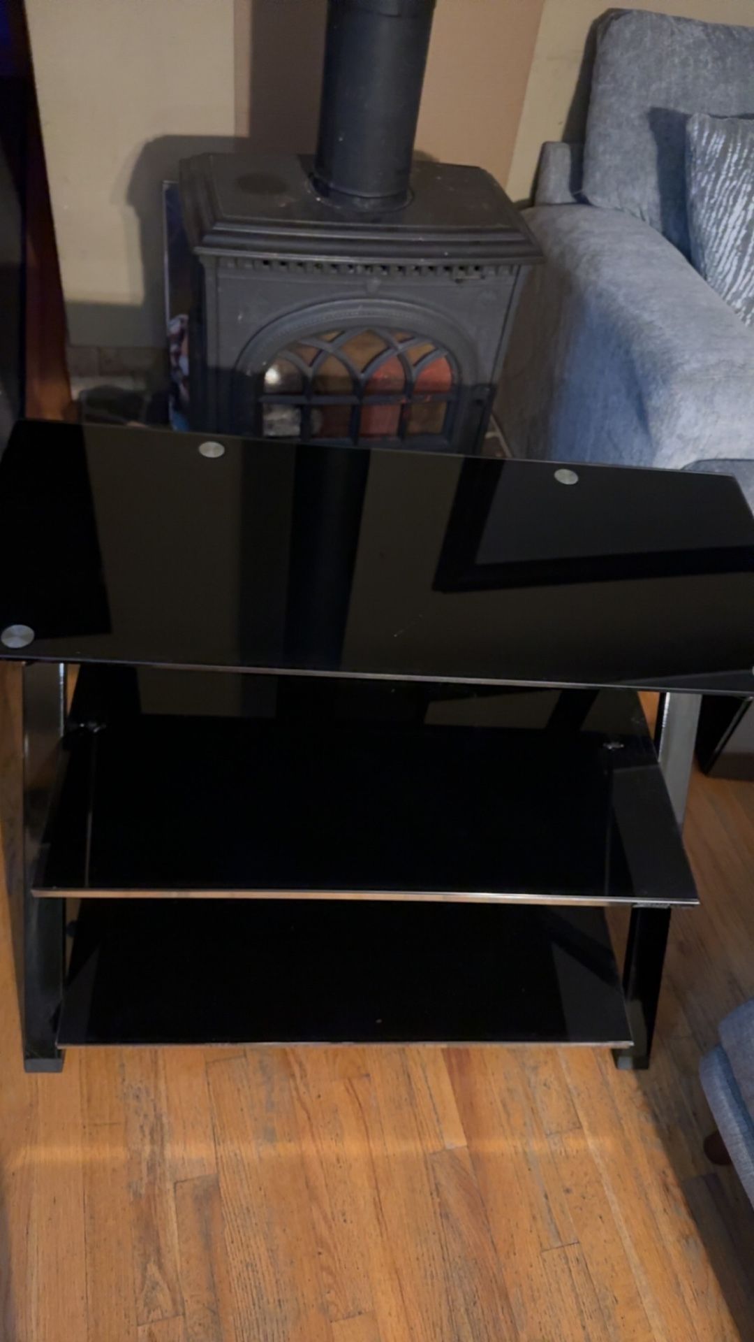 Glass Tv Stand