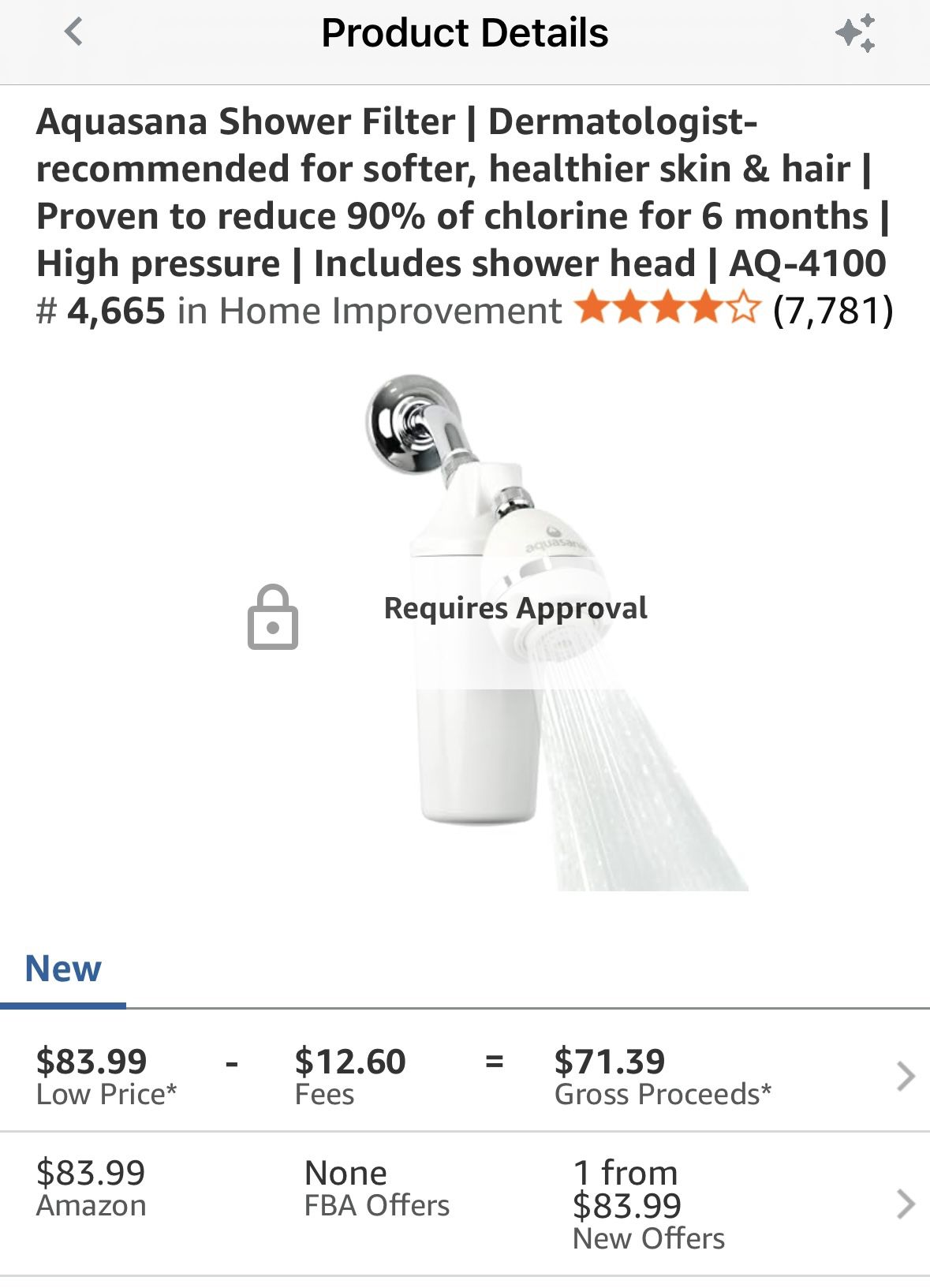 Aquasana Shower Filter Dermatologist recommended for softer, healthier skin & hair Proven to reduce 90% of chlorine for 6 months High pressure 