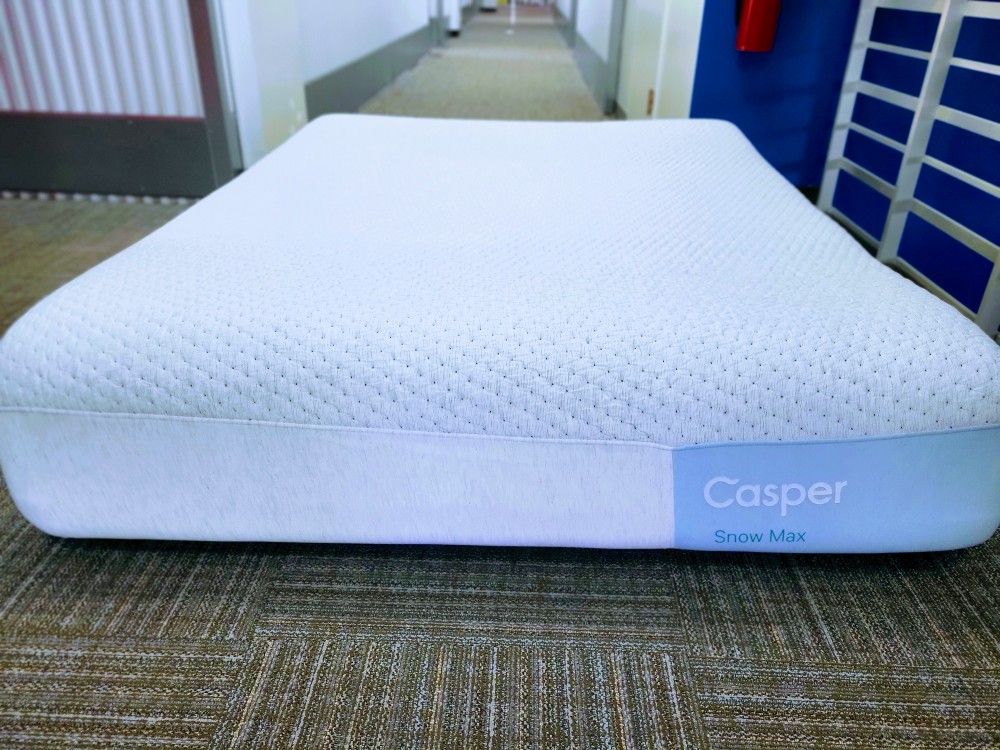 Casper Snow Max Queen Size Hybrid Mattress Cooling Bed