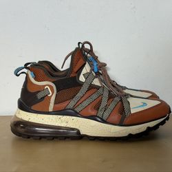 Nike Air Max 270 Bowfin Dark Russet Sneakers AJ7200-202 Men’s Size 9.5